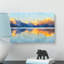 Sunlight over Lake McDonald - Wrapped Canvas-56639120