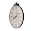 Horloge murale antique blanche 18 "x 29", horloge traditionnelle rétro