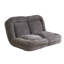 Canapé-lit double convertible pliable, gris-131587511