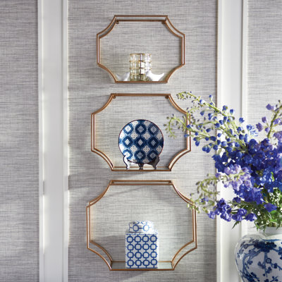 Ensemble de 3 tablettes murales Vanmatre