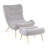 Jacina Upholstered Accent Chair with Ottoman-67046549