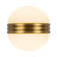 Selene 5-in Gold dimmable LED Wall Sconce-1013477798