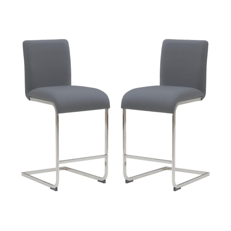 Tabouret de bar Wavell, Gris