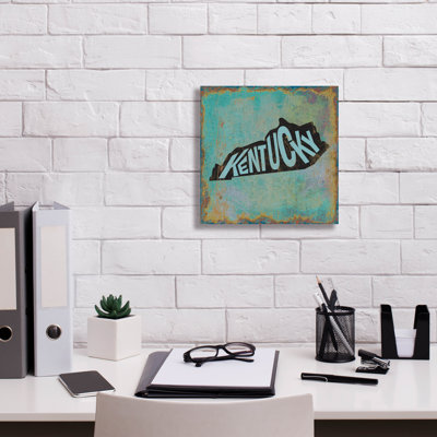 Epic Graffiti 'Kentucky'  by Art Licensing Studio Canvas Wall Art