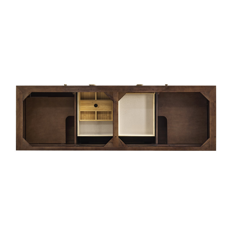 Amberly 72" Double Bathroom Vanity Base Only