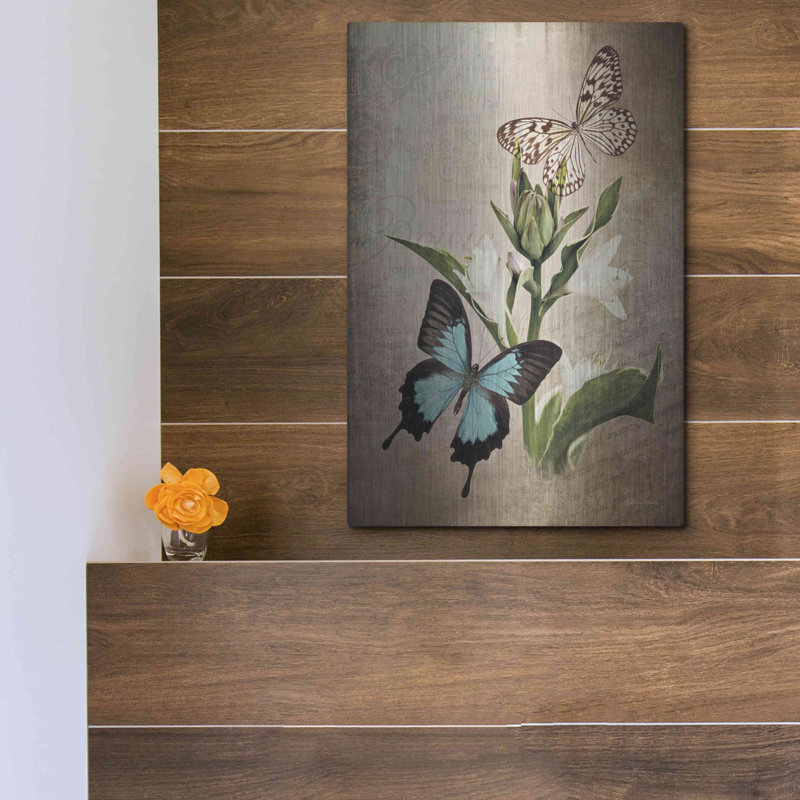 «Butterfly Botanical II» par Debra Van Swearingen, H 16 po x l 12 po