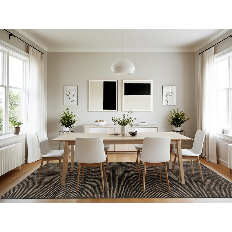 Abstract Indoor Rug, Rectangle 7' x 10'