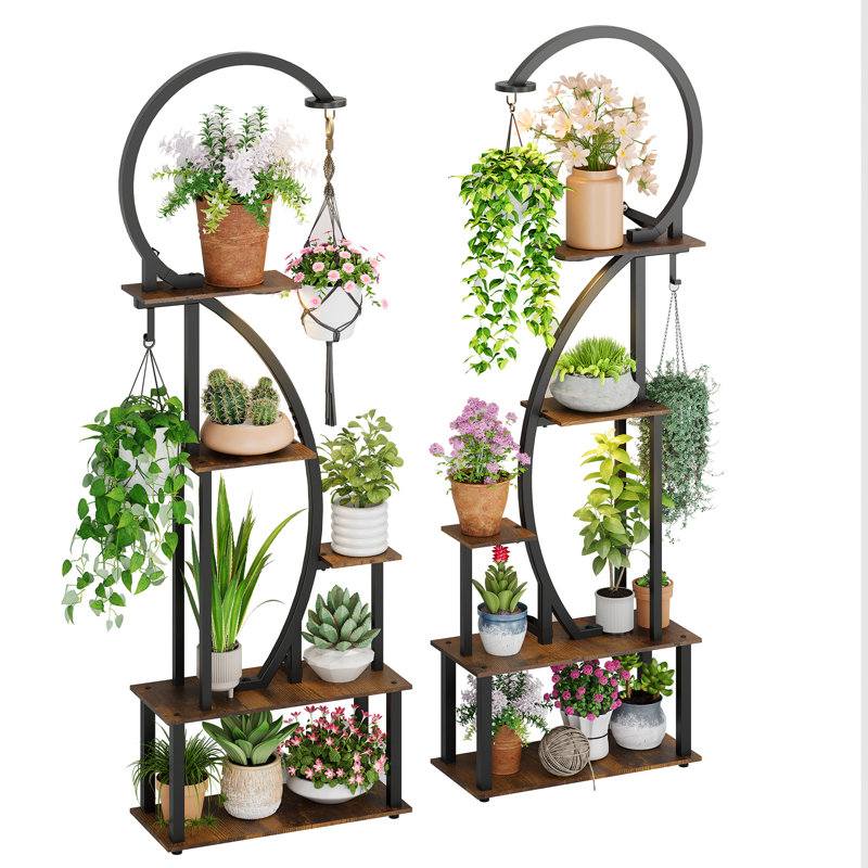 Tall Plant Stand Indoor with Grow Light