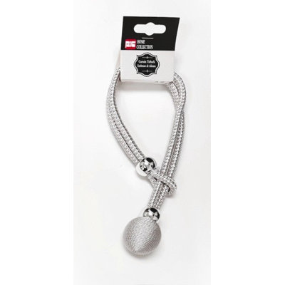 (17") Adjustable Curtain Tie-back-Ball