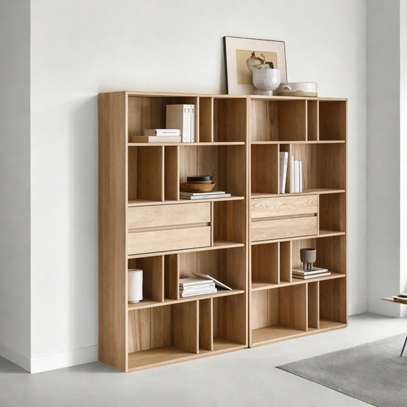 Bibliothèque de rangement de style américain