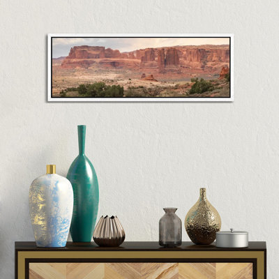 Dusty Desert V by Lori Deiter - Panoramic Gallery-Wrapped Canvas Giclée on Canvas