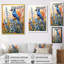 Gaines - animaux, art mural sur toile-25655352-25655354-25655346