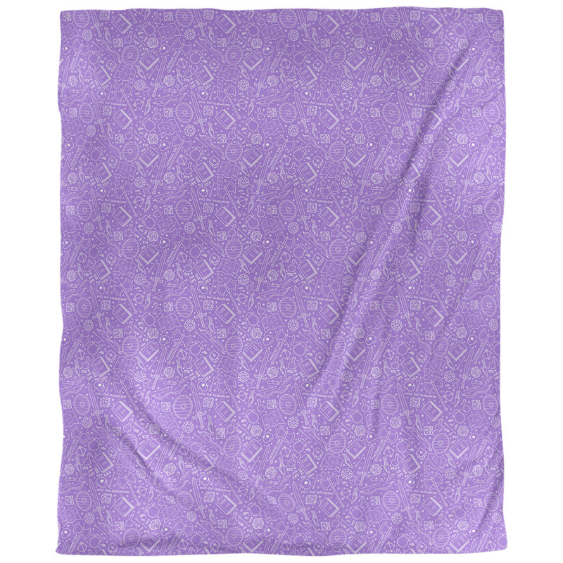 Housse de couette Katelyn Elizabeth Camouflage, Polyester brossé, Housse de couette pour grand lit, Mauve/blanc