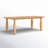 Cletes Solid Wood Dining Table