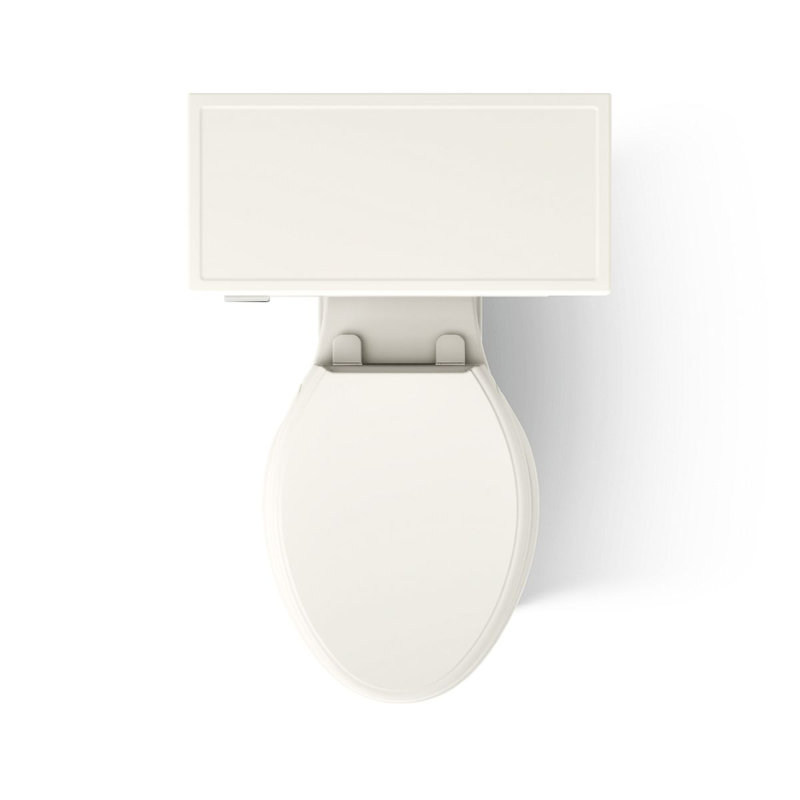 Memoirs® Stately Comfort Height 1.28 GPF Elongated Two-Piece Toilet, Biscuit, Right-Hand