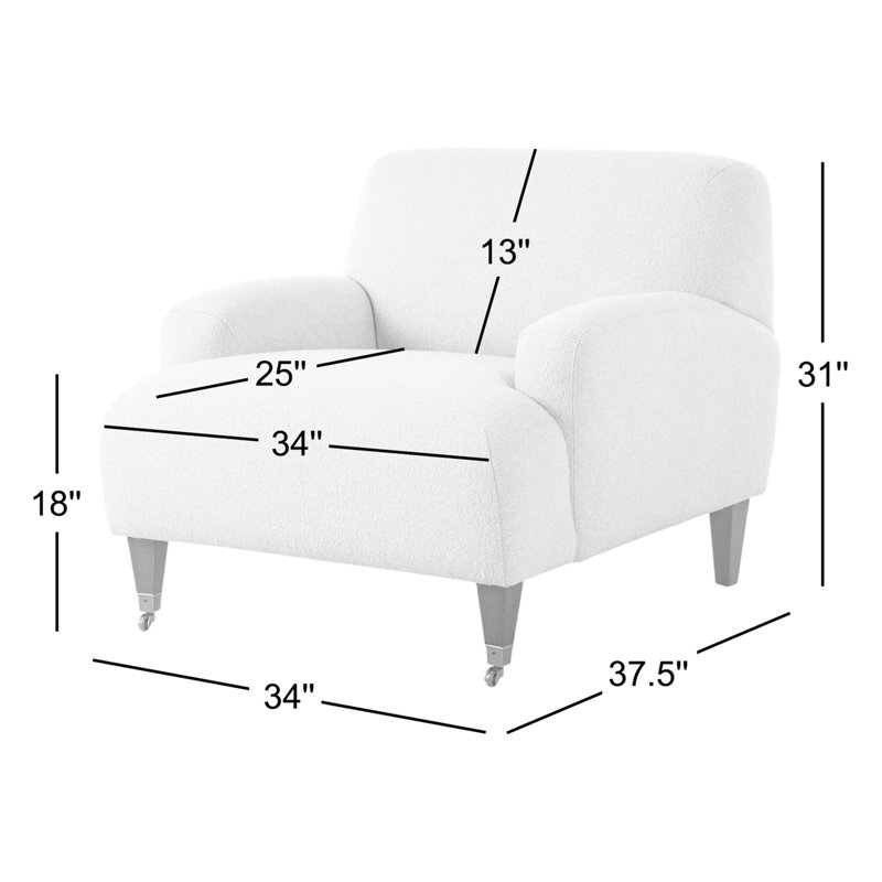 Kent Chair, Malmo Olive Polyester Blend