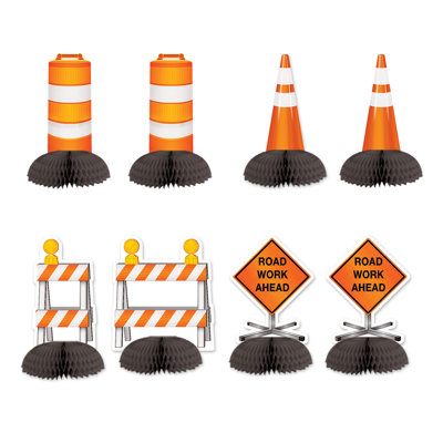 Construction Mini Centerpieces