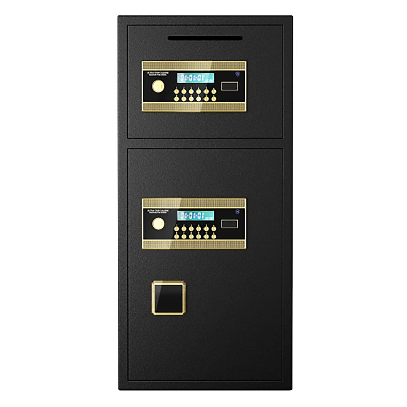 Extra Large Safe Box, Double Door Security Safes Heavy Duty, Home Office Cabinet Safe with Fireproof Document Bag, Deposit Slot & Adjustable Shelf, Hidden Box for Jewelry, Money, Gun