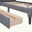 Lit plateforme simple avec rangement Columbus-91245712