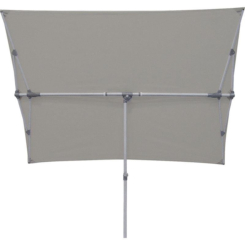 59.4'' x 83.16'' Rectangular Market Umbrella, Stone