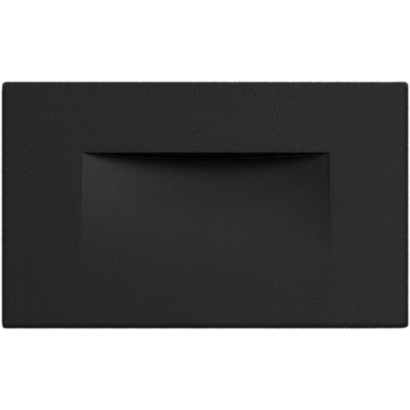 Black Stainless Steel Dimmable LED Recessed Step Light