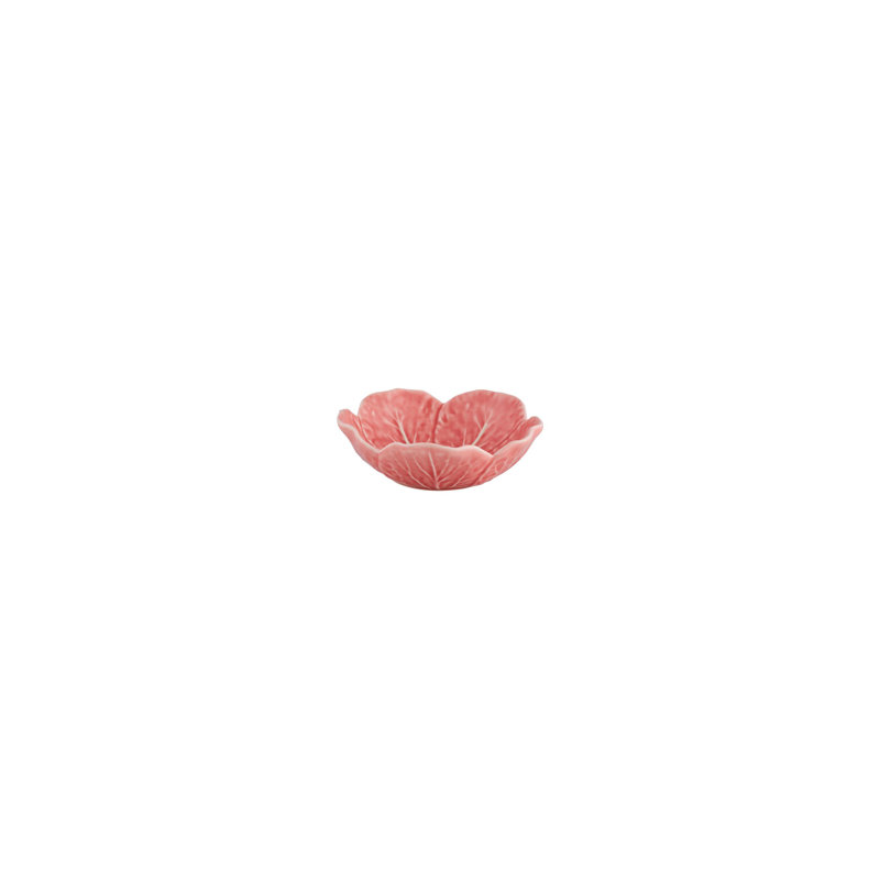 Cabbage Pink Earthenware Dessert Bowl