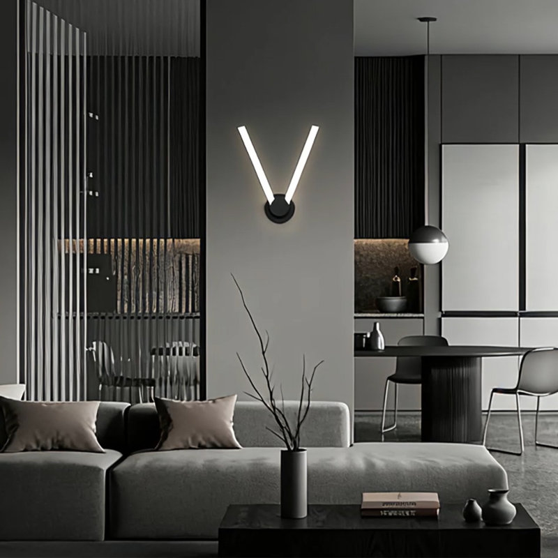 Versa 30in LED Bathroom Vanity and Wall Light 30W 2,100 Lumens 5-CCT Selectable 2700-3000-3500-4000-5000K in Matte Black with 360 Degree Adjustable Arms