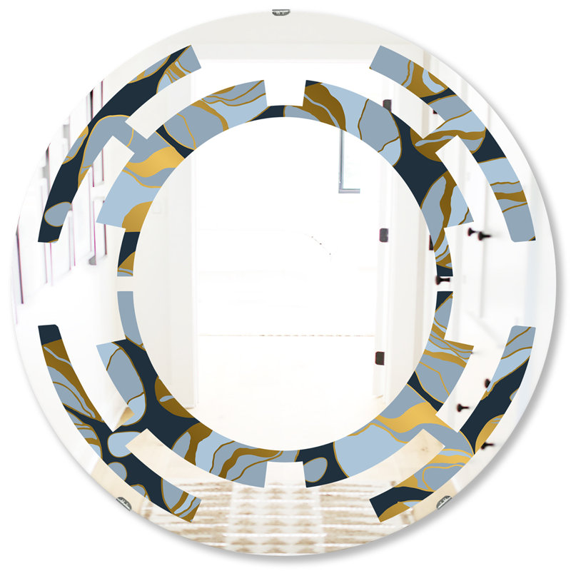 Miroir mural Space, H 31,5 po x l 31,5 po, Space Marble Design IV