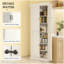 Garde-manger autoportant de style moderne avec tablettes réglables et loquets de porte magnétiques pour le rangement de la cuisine-313579458