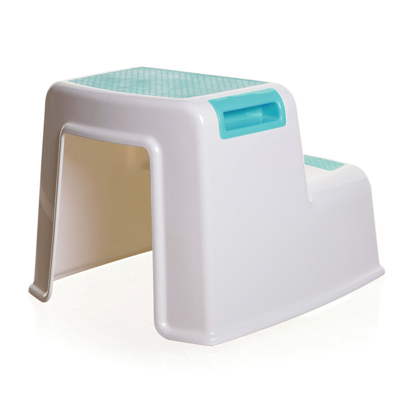 Dreambaby Aqua 2-Step Plastic Stool for Kids and Toddlers