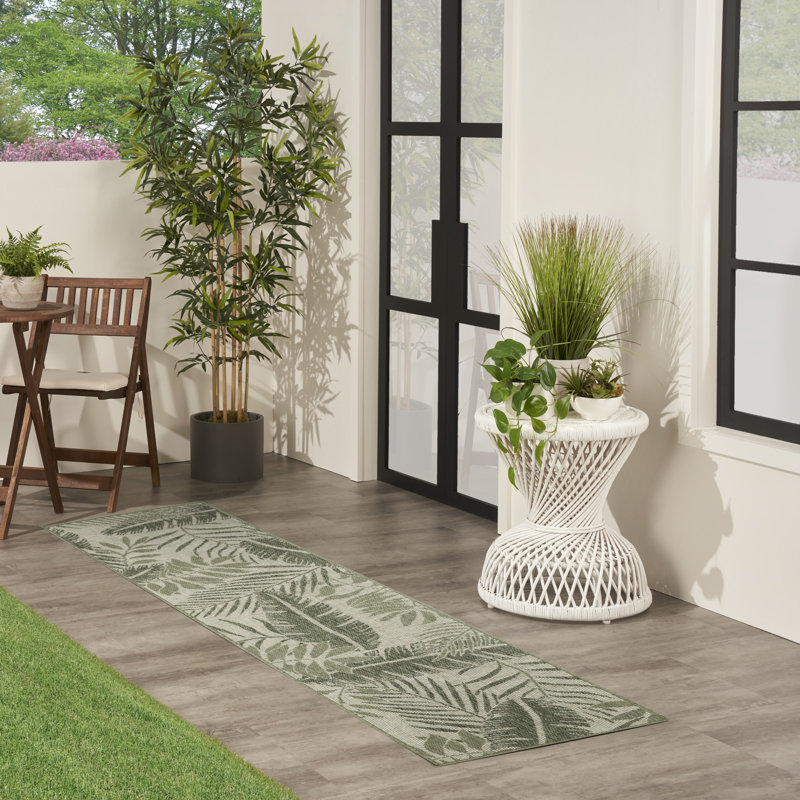 Tapis intérieur / extérieur Analleli, Tapis de couloir 2 pi x 6 pi