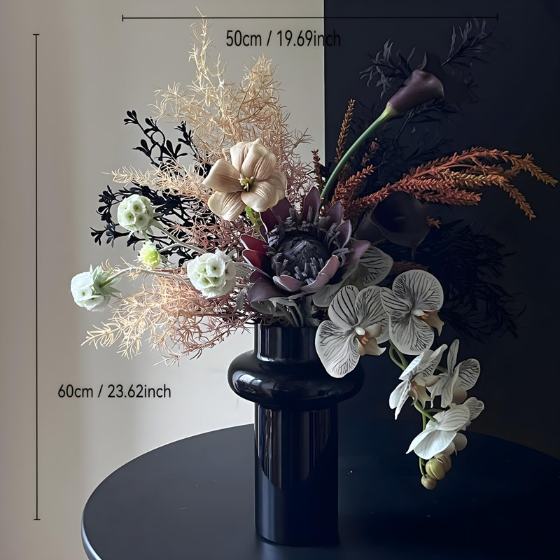 Ornements de fleurs simulées