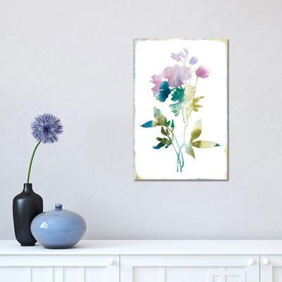Summer Botanical II - Wrapped Canvas Painting