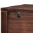 24.02" H 2-Drawer Nightstand with Shelf