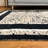 Alfa Rich Ailsa Cheetah & Leopard Pattern Beige & Black Washable Woven Cotton Reversible Area Rugs for Living Room Bedroom Kitchen-345328344