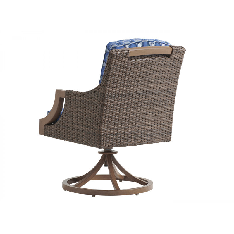 Chaise de salle à manger avec accoudoirs pivotants Harbor Isle
