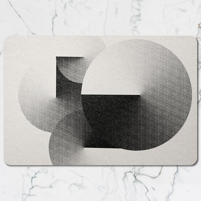 Mediterranean Coast Elite Art Placemat Coaster Set