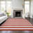 Washable Striped Indoor / Outdoor Rug-1313630840
