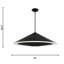 Kelly Wearstler Echo 1 Light Dining Room Pendant With Sandblast Inside Clear Outside Shade-1839988537-1839988543