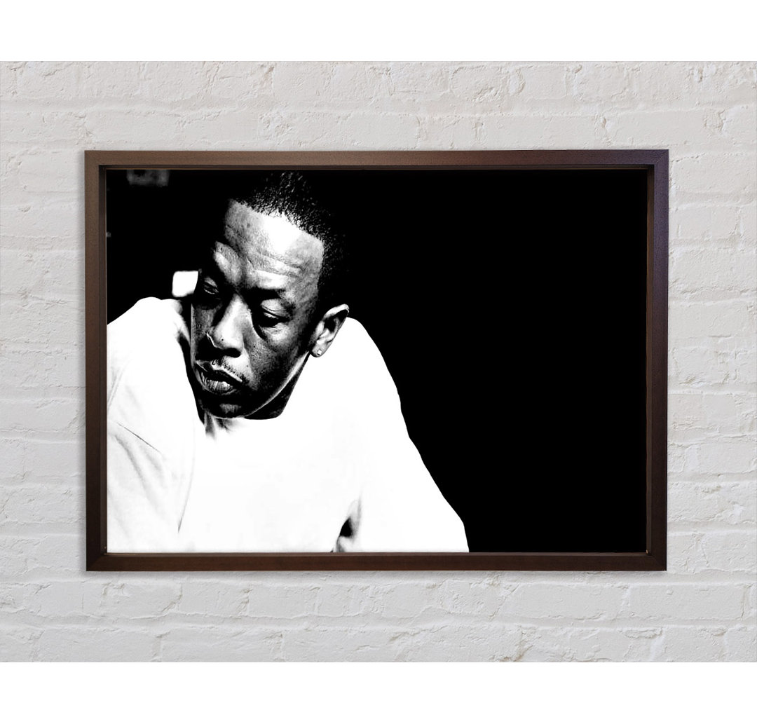 Dr Dre Music Cap - Einzelner Bilderrahmen Kunstdrucke auf Leinwand