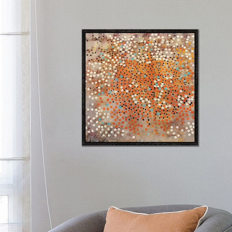 Hive - Painting on Canvas, Black Framed, 66.04 cm H x 66.04 cm W