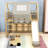 Artia Playful Loft Bed With Slide, Staircase-1301877090-1301877089