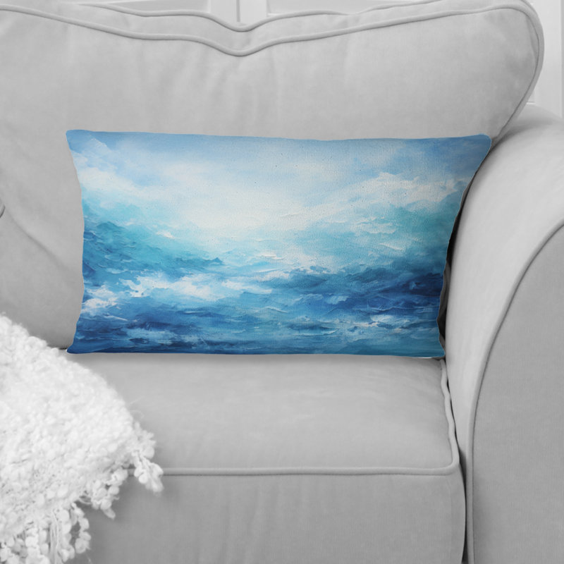 Coussin Blue Infinity Of The Ocean II