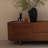 Black walnut solid wood home TV cabinet-106883536