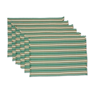 Adriano Cotton Striped Rectangle Napkin