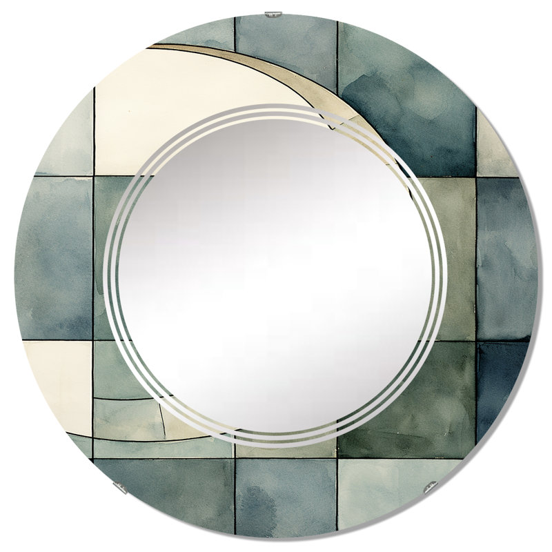 Circle Mirror, 32" x 32"