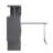 Jovina Glass L-Shape Desk-2028379328