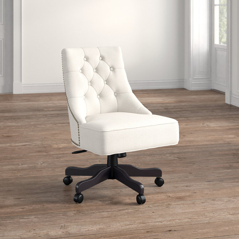 Rebecca Polyester Blend Task Chair, Beige/Brown