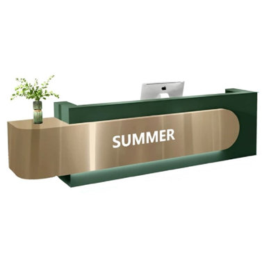 Chloey L-Shape Manufactured Wood Reception Desk