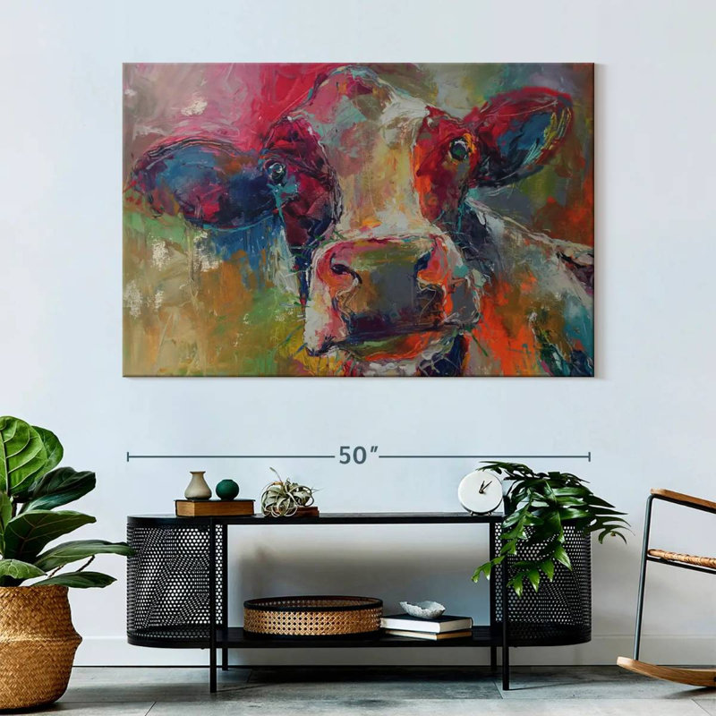 Cow VIII, 34" H x 51" W